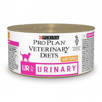 Purina Veterinary Diets UR консервы из индейки мусс для кошек при мочекаменной болезни